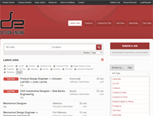 Tablet Screenshot of jobs.designengine.com